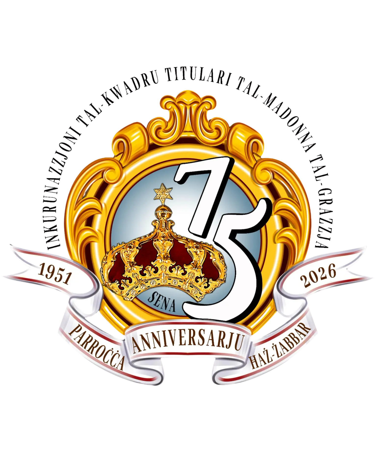 Logo tal-75 Sena mill-Inkurunazzjoni tal-Kwadru Titulari 1951–2026